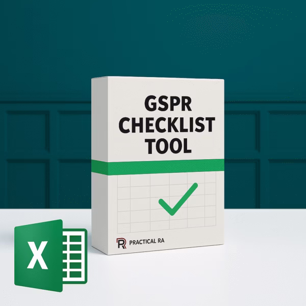 GSPR Checklist Builder Tool